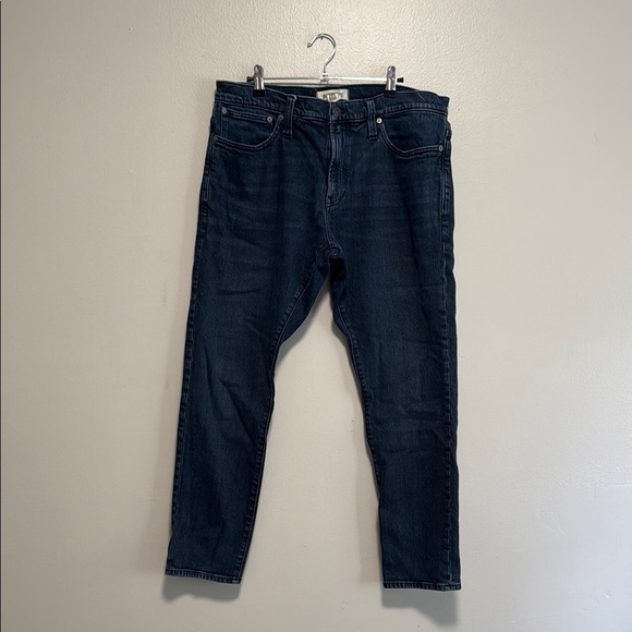 Madewell Blue Slim Jeans with Tapered Fit - Picture 1 of 4